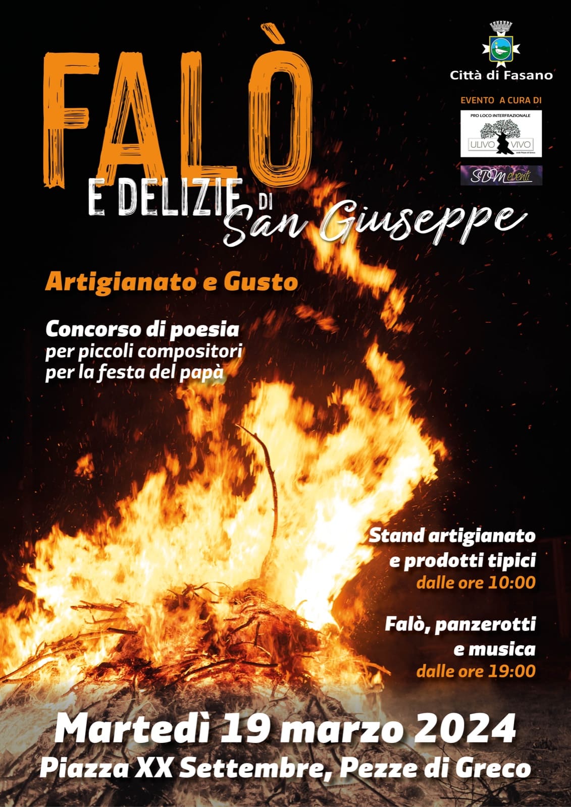 Falò E Delizie Di San Giuseppe