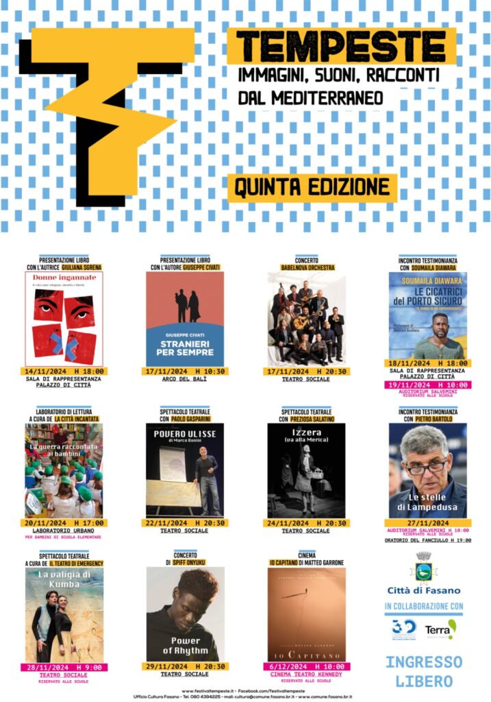 Cartellone Tempeste