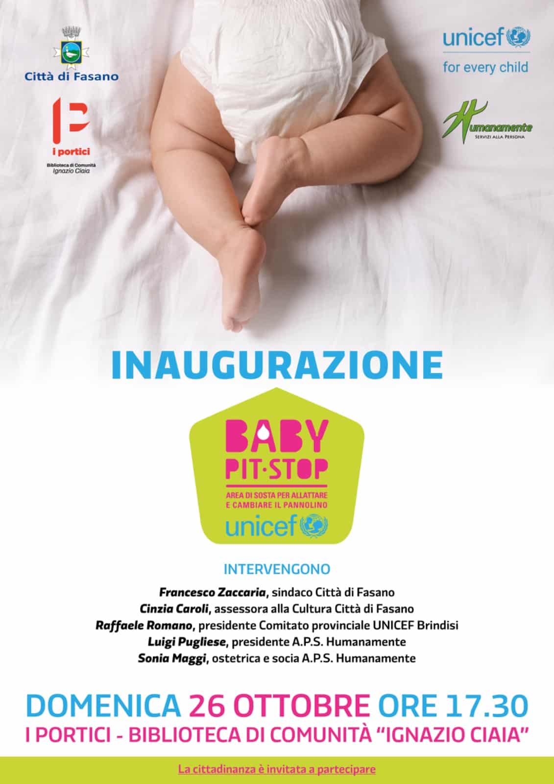 Inaugurazione Baby Pit Stop