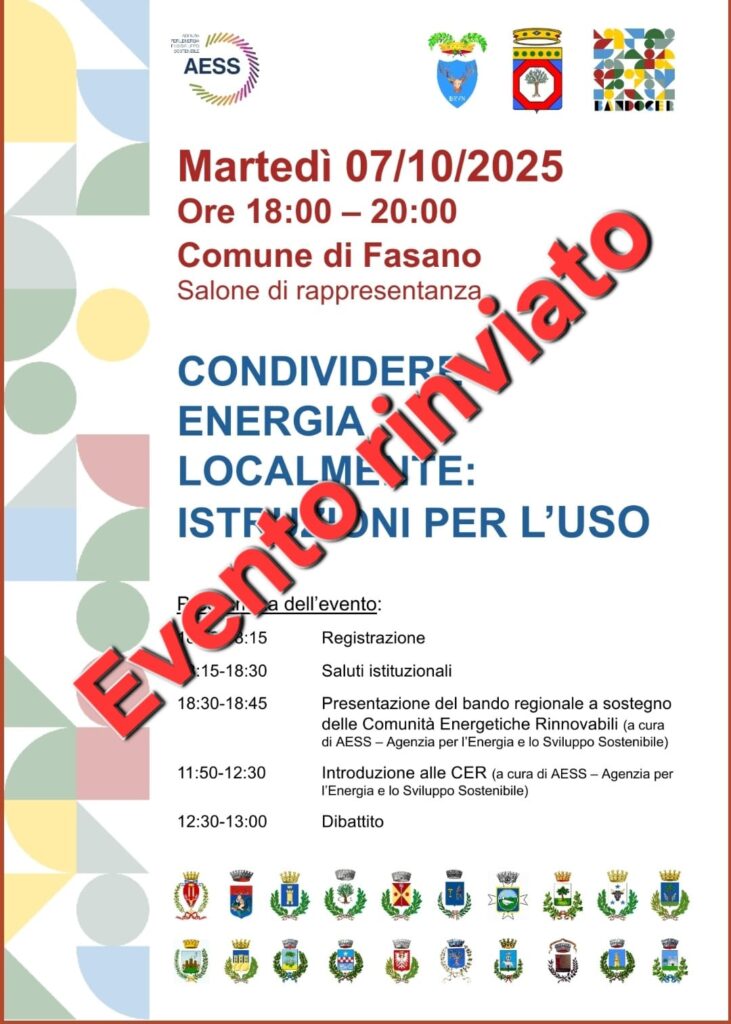 Rinvio Evento