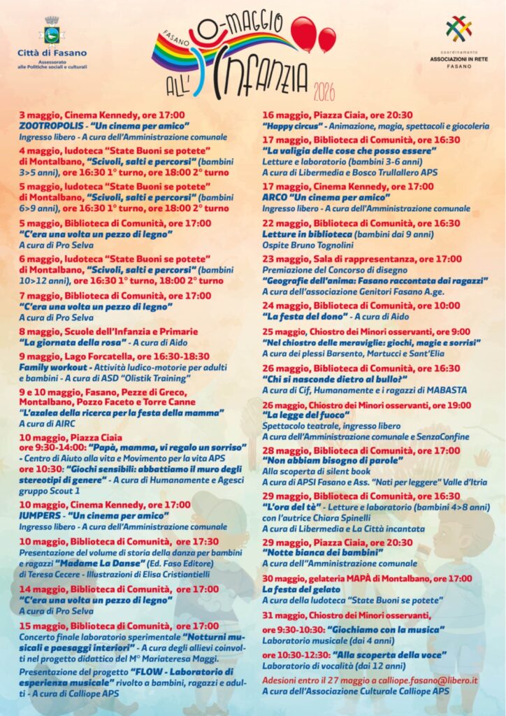 O Maggio Calendario