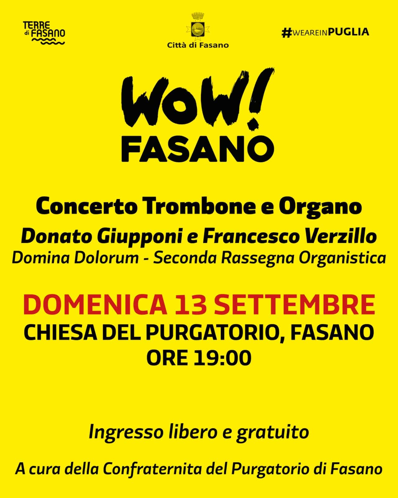 Wow Fasano 26 13 Settembre