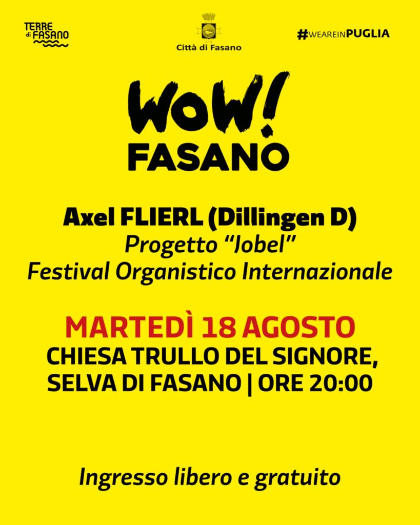 Wow Fasano 26 18 Agosto