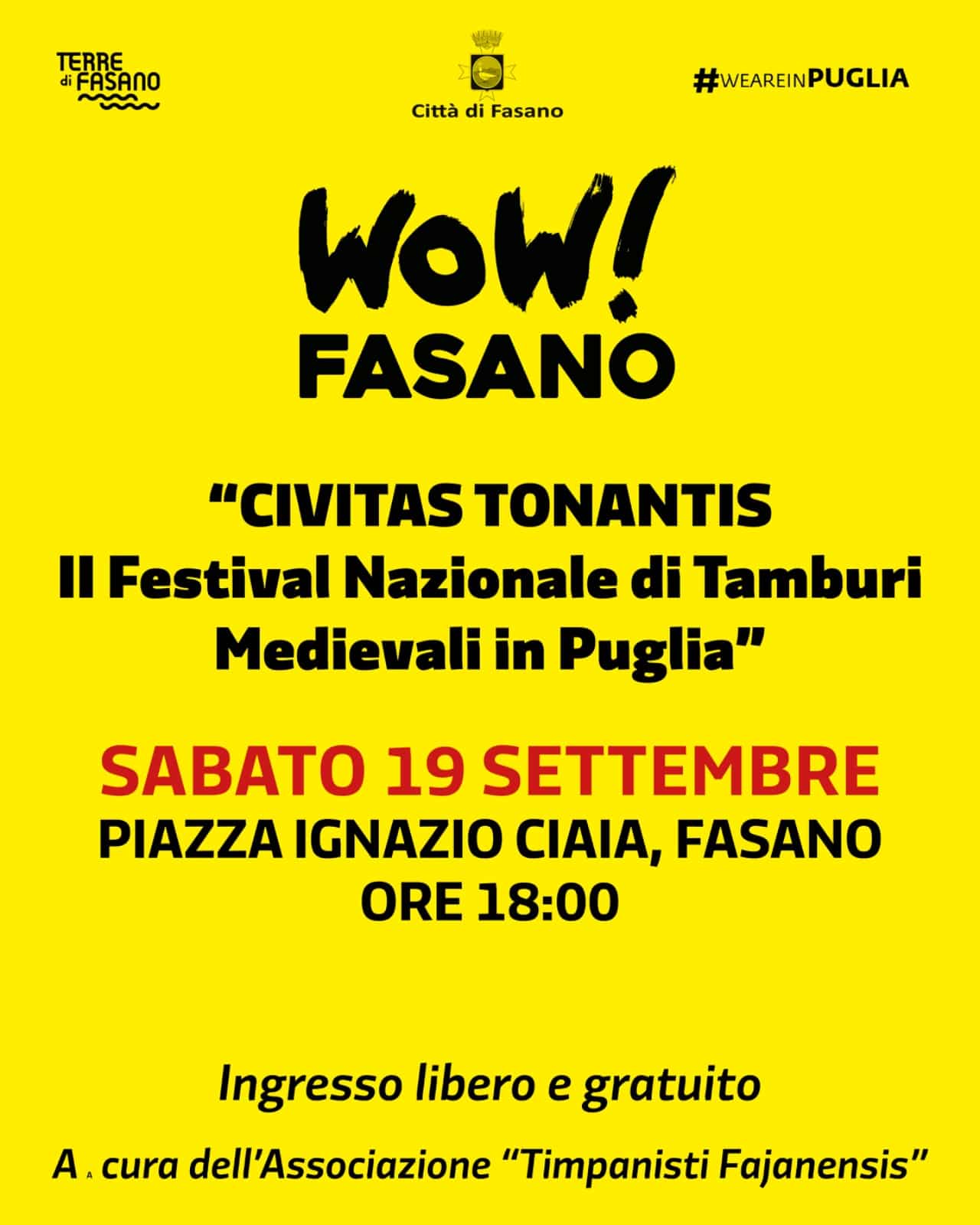 Wow Fasano 26 19 Settembre