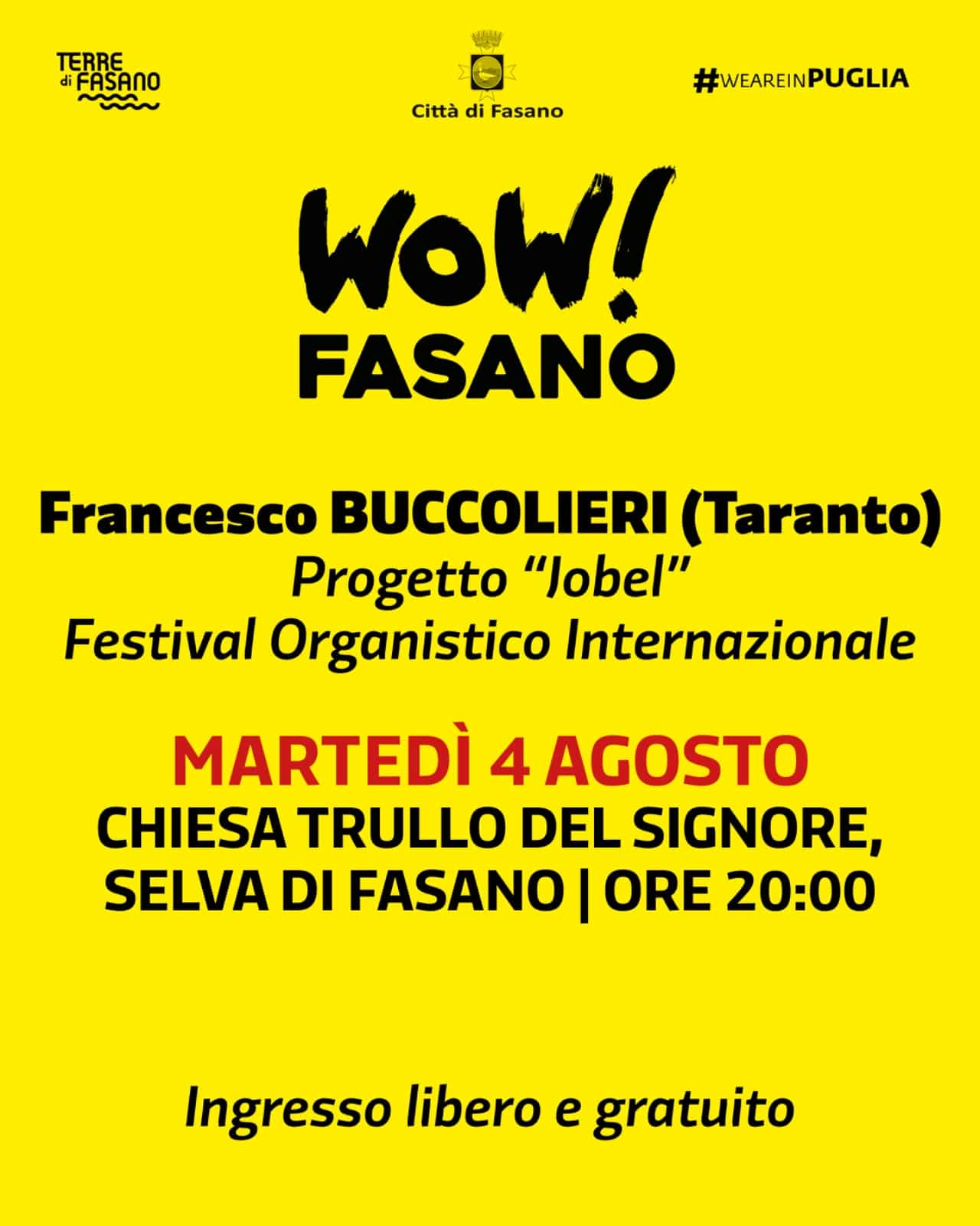 Wow Fasano 26 4 Agosto