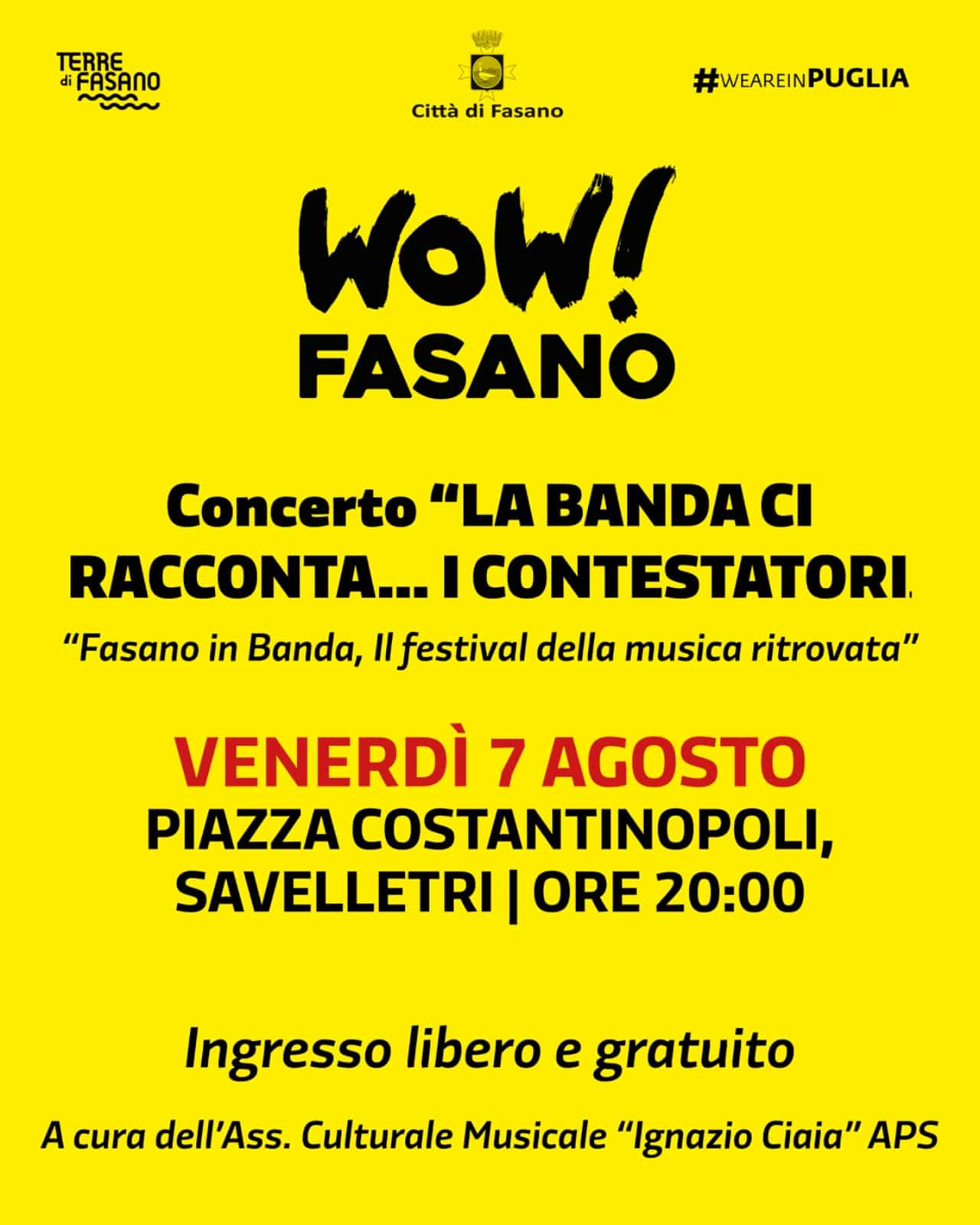 Wow Fasano 26 7 Agosto