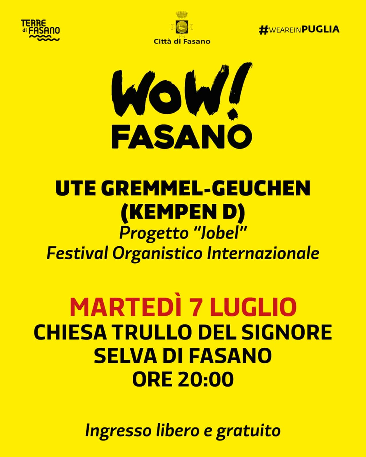 Wow Fasano 26 7 Luglio